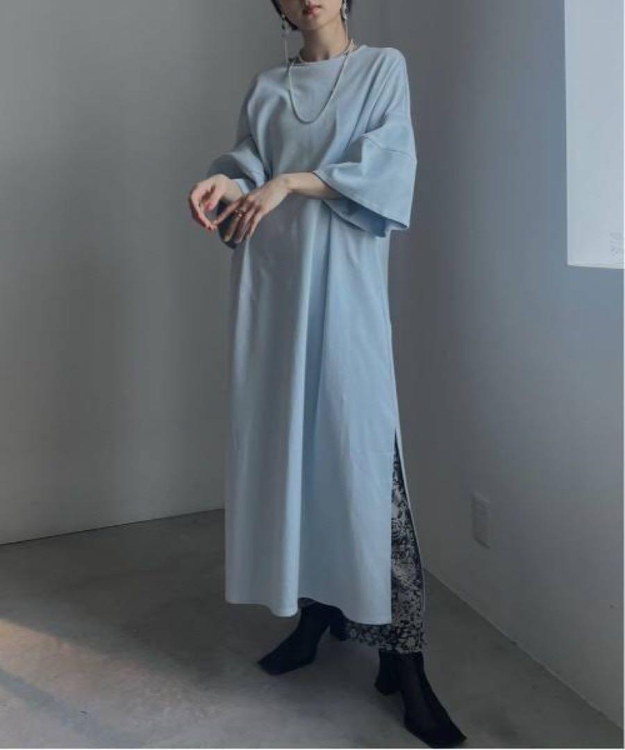【美品】Ameri OTONA TOWER SLEEVE LONG TOP