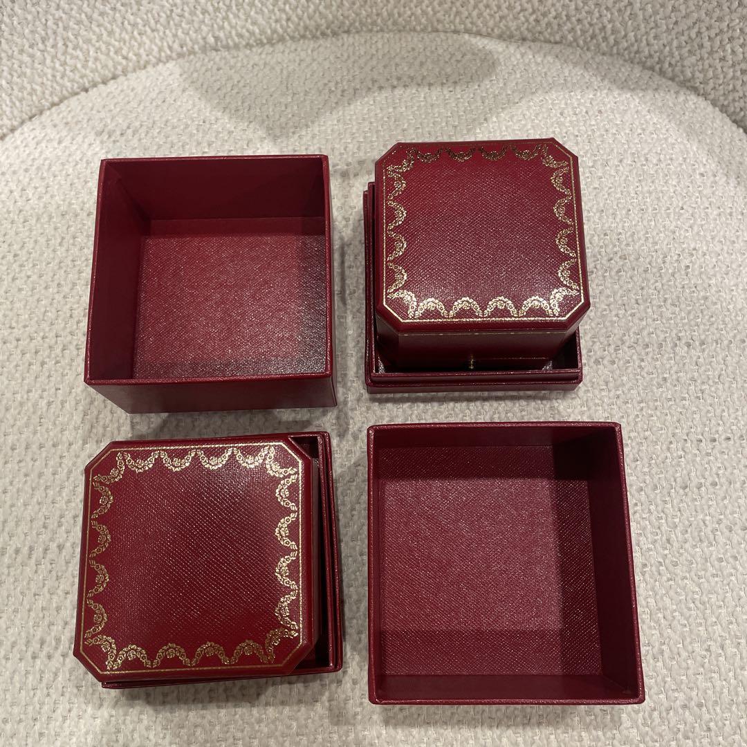 カルティエ　リングケース　空箱