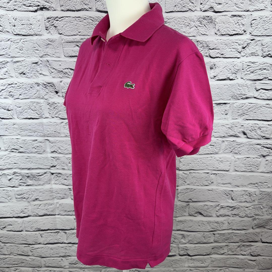 LACOSTE　ポロシャツ　サイズ3 ショッキングピンク　 650
