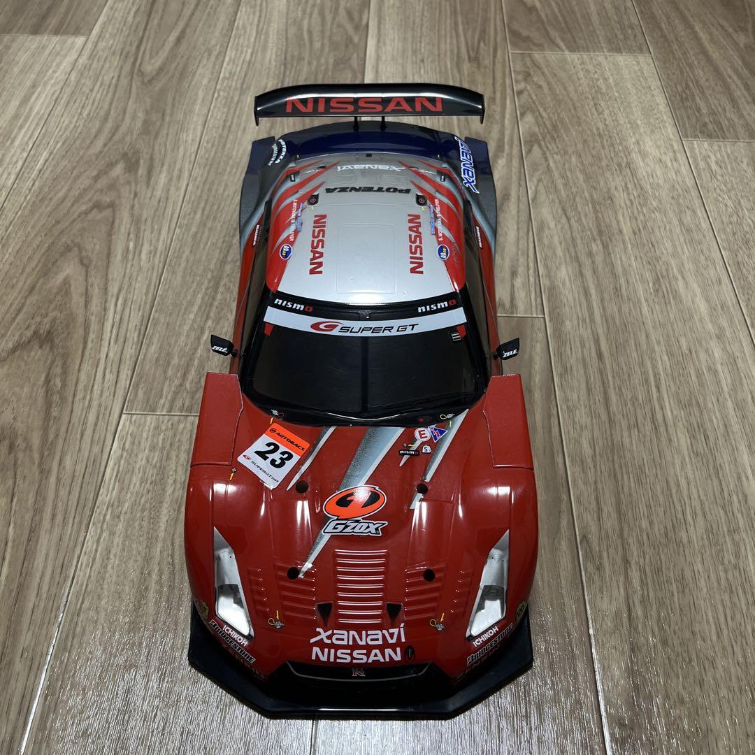 タミヤ ラジコン　ボディ　日産　GT-R 2008 ザナヴィ