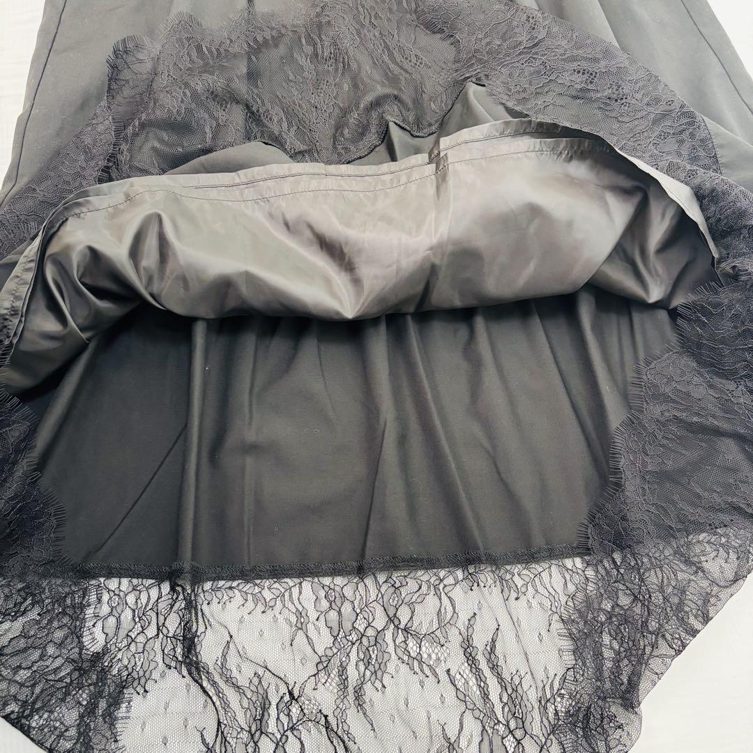 タグ付き 美品 somari レース切替ティアードロングワンピース