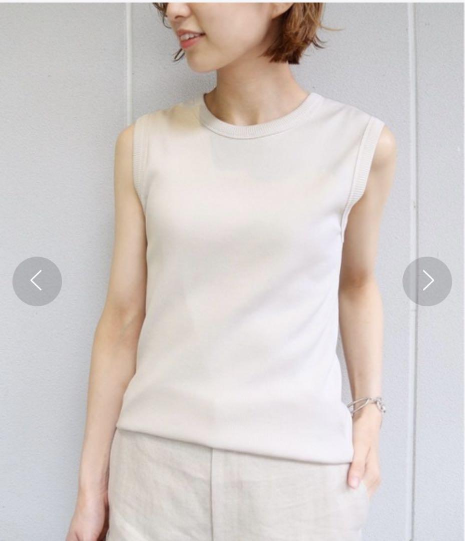 Saya★Deuxieme Classe sleevelessプルオーバー dignity sleeveless プルオーバー（Tシャツ／カットソー