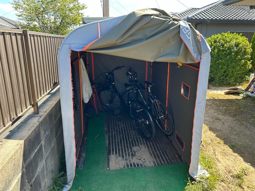 大型バイクガレージ
