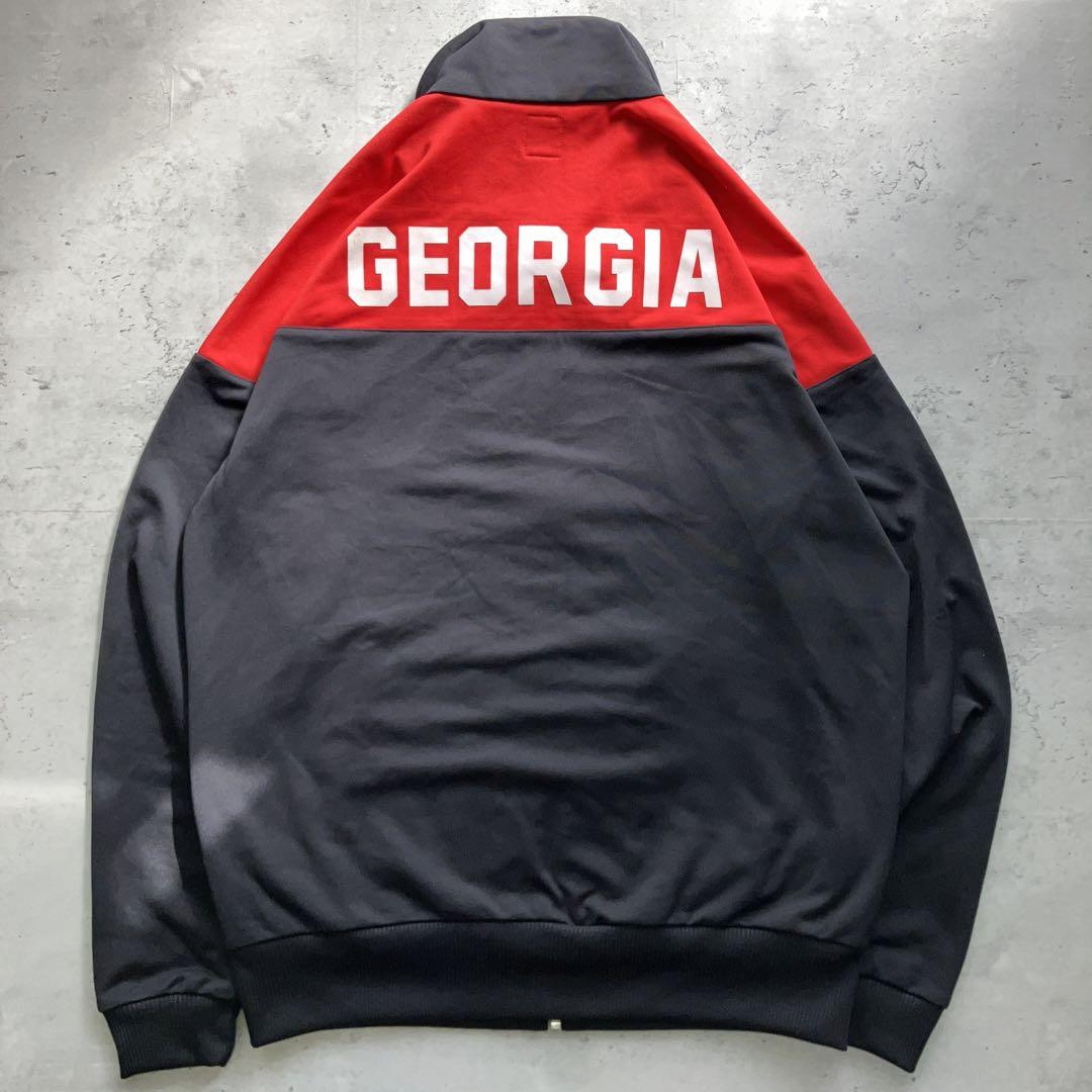 大きいサイズ 黒タグ adidas アディダス ジョージア トラック 2XL