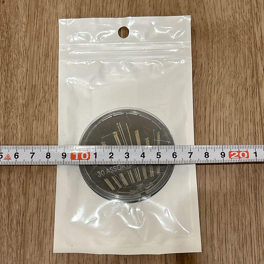 ‼️最終価格‼️未使用 手縫針 30本セット ケース入り シルバー