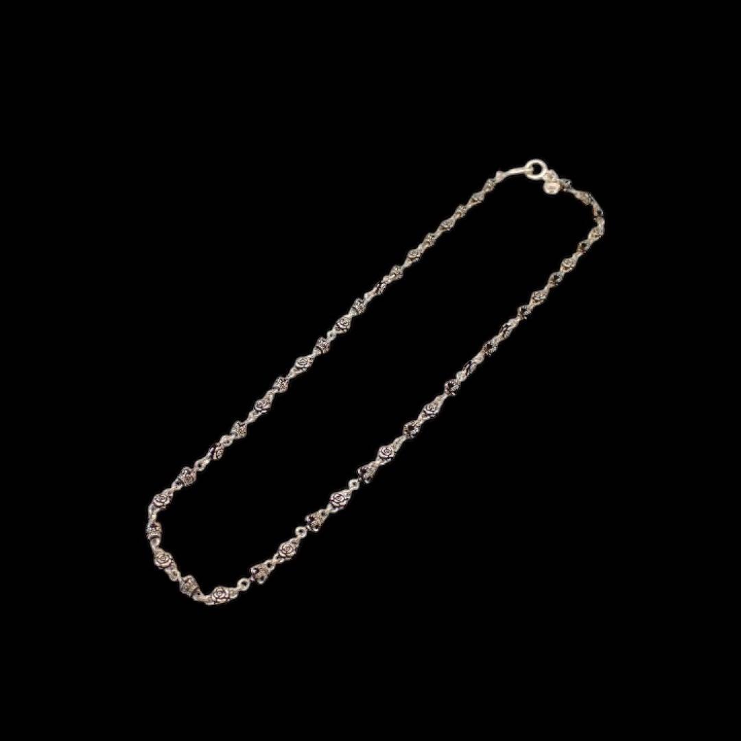 箱 ジャスティンデイビス 50cm ローズ クラウン チェーン 925 3598 箱 ジャスティンデイビス 50cm ローズ クラウン チェーン 925