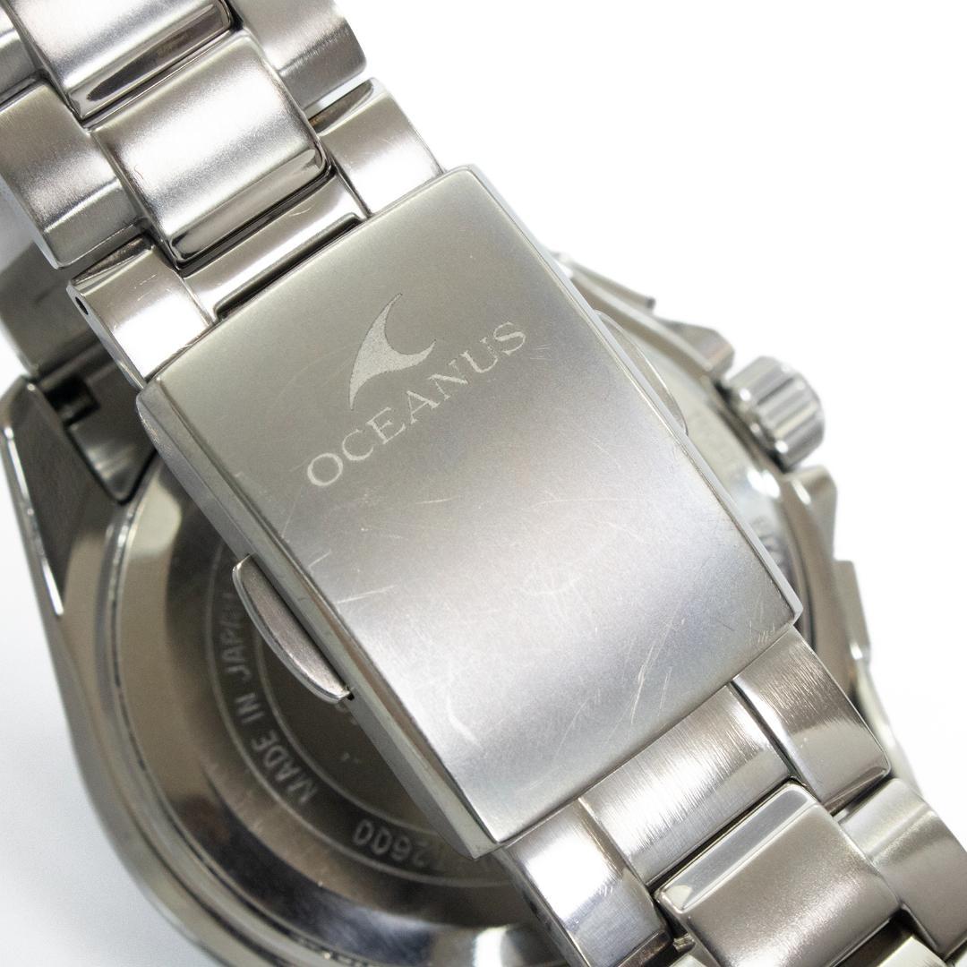 CASIO カシオ 腕時計 メンズ 美品 オシアナス OCW-T2600 水色