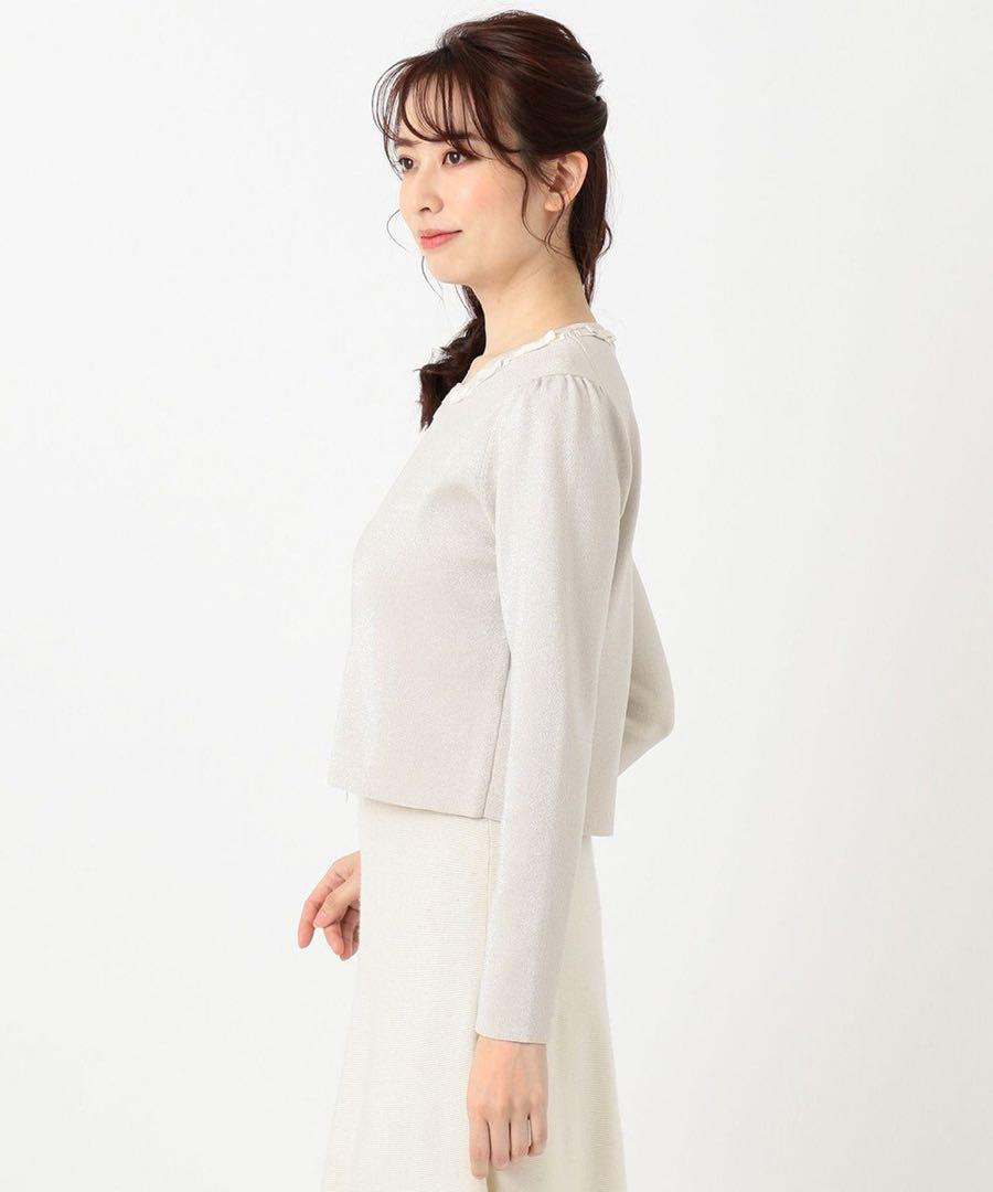 TOCCA洗えるPICCOLINO ニットジャケット サイズM ライラック系