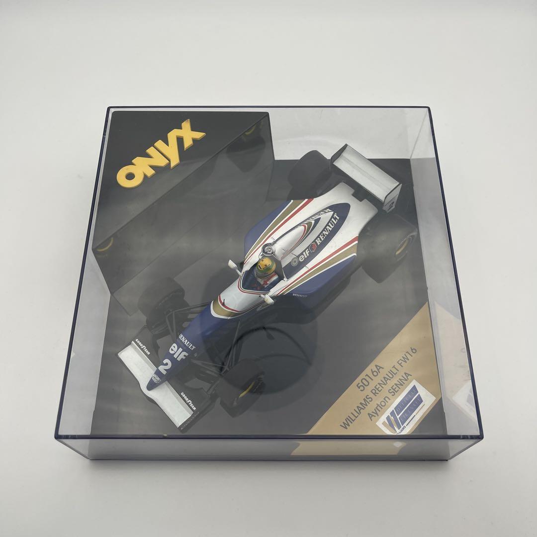 ONYX F1 1/24 ウィリアムズルノー FW16 アイルトン・セナミニカー