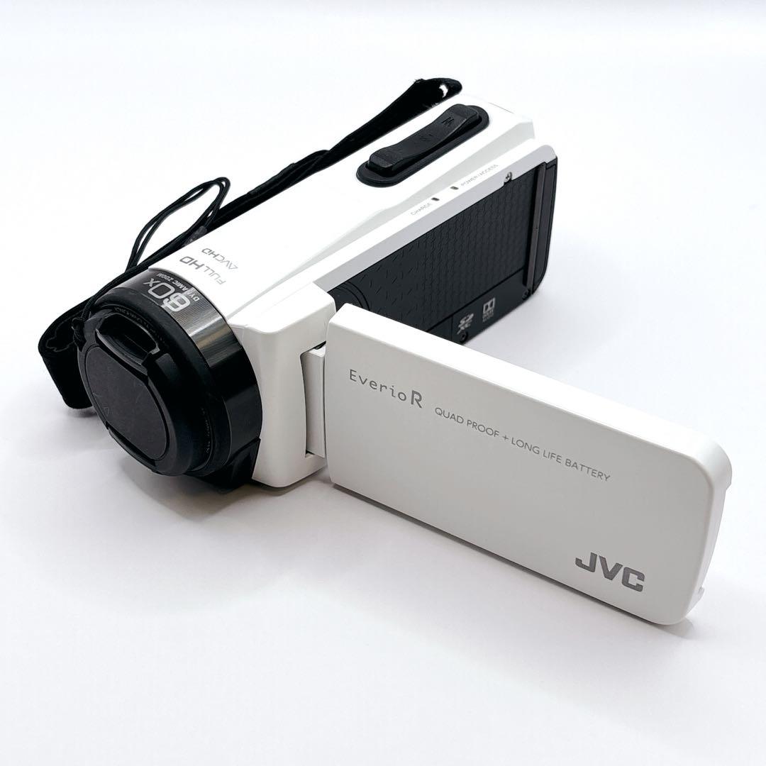 韓国ブランド通販サイト ジャンク】 メルカリ - 美品 防水 ホワイト GZ-R470 EverioR JVC ビデオカメラ