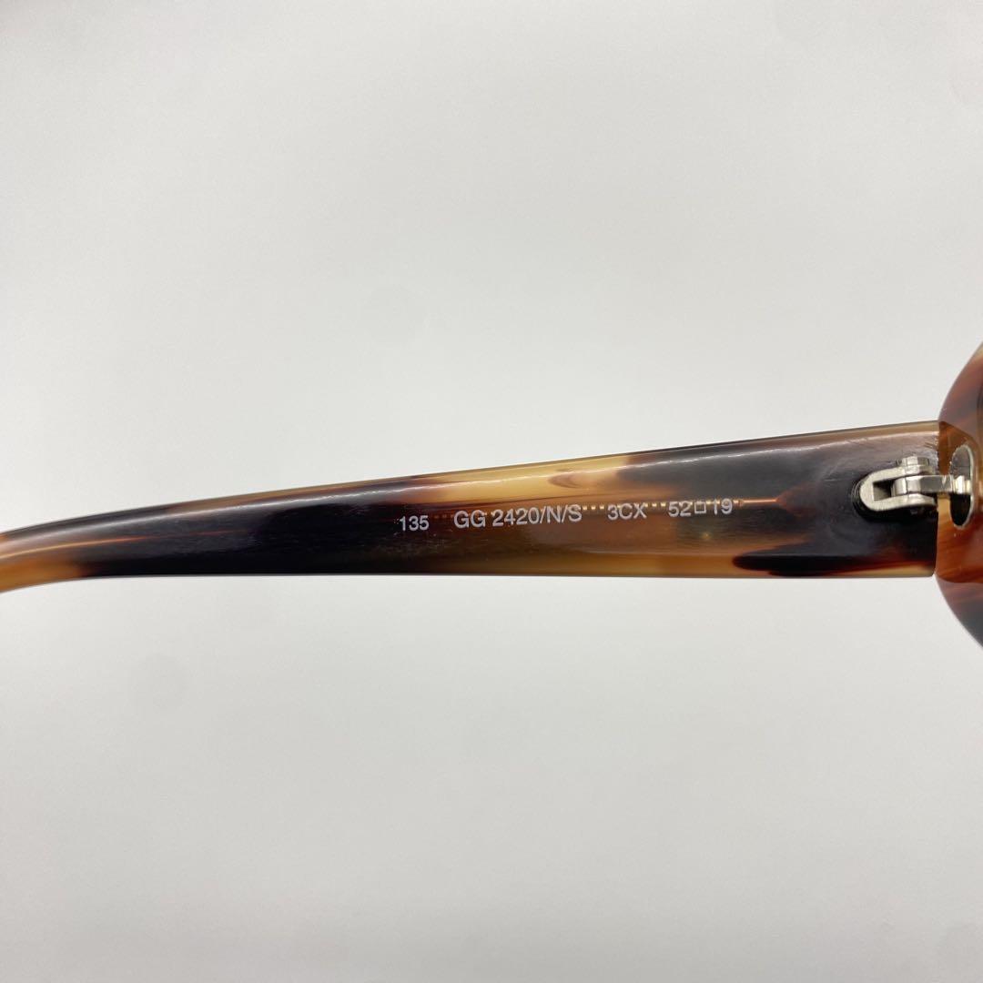 【美品】GUCCI・グッチ・サングラス・ベッコウ・52◻︎19 135