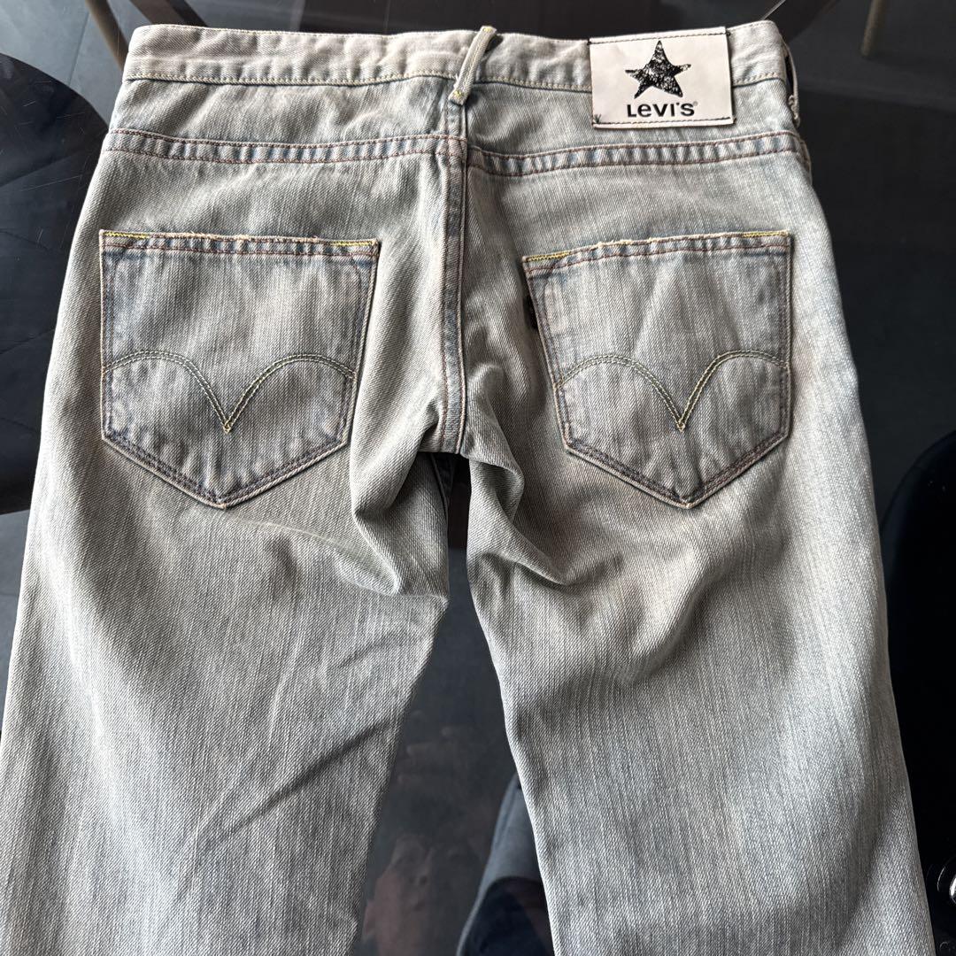 LEVI'S ライトブルー ストレートデニム 29インチ - メルカリ