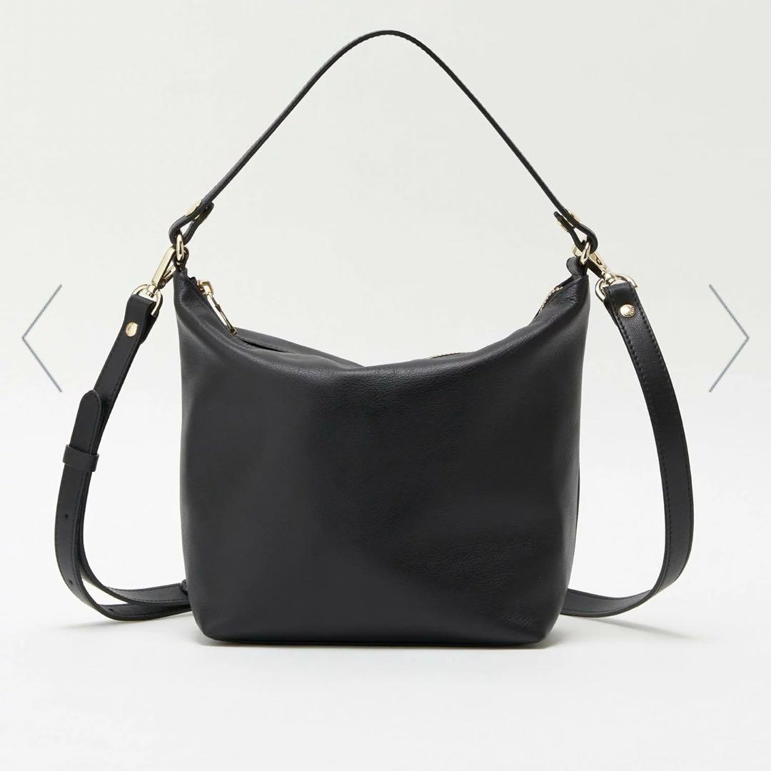 ラシッド ソフトレザーシンプルショルダーバッグ