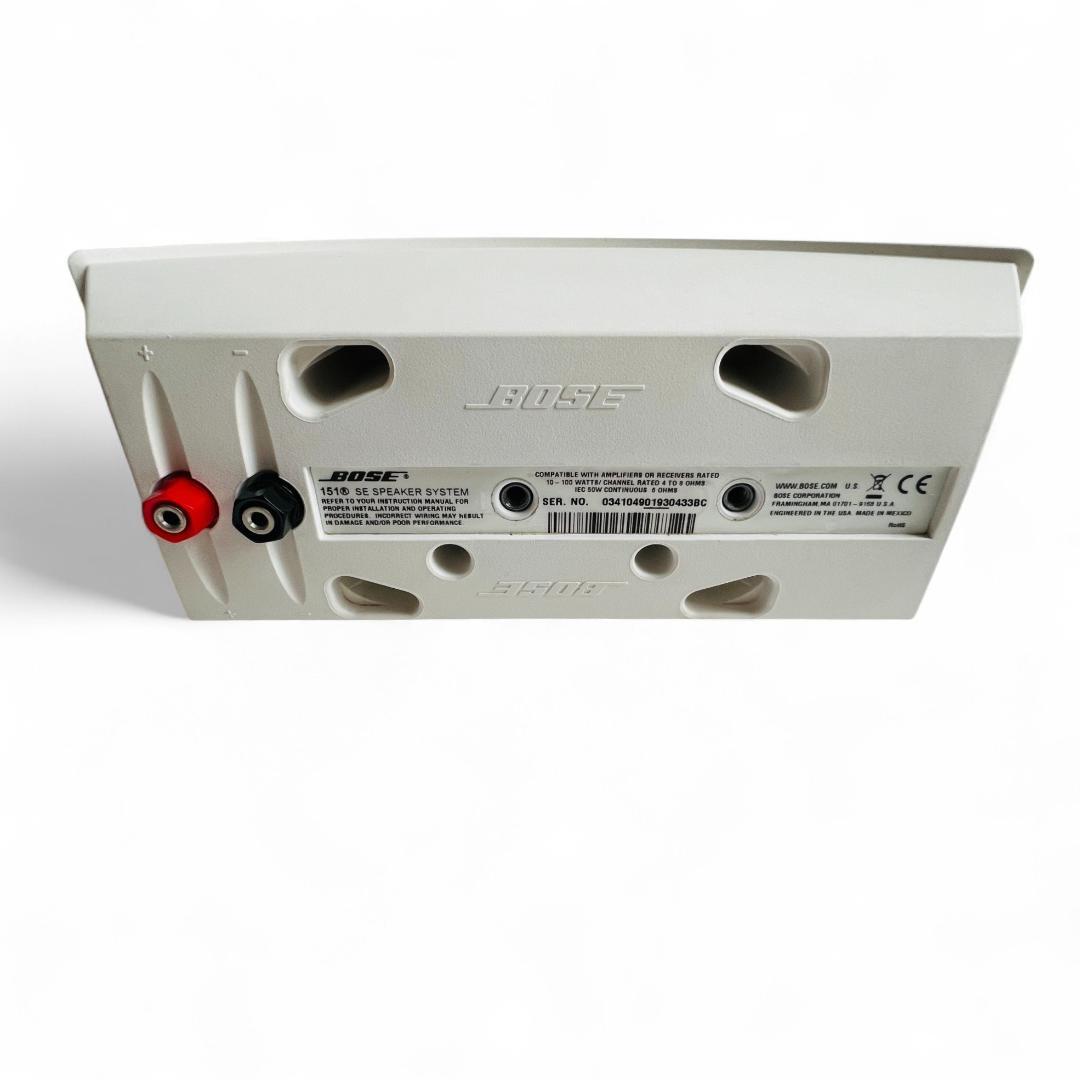 Bose 151 SE スピーカーシステム ホワイト BRIGHTFACE_UK