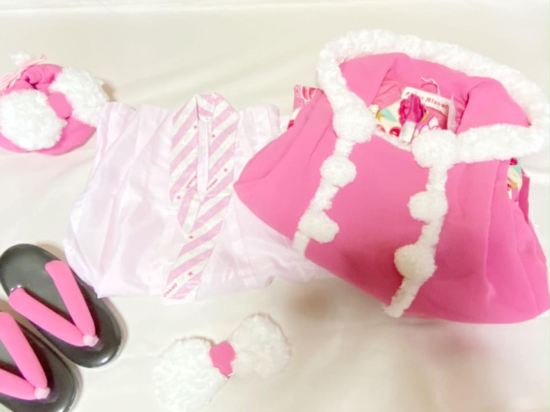大得価好評 3歳七五三 猫ミミ 被布セット MH2h9-m55700410048 女の子 NEWお得