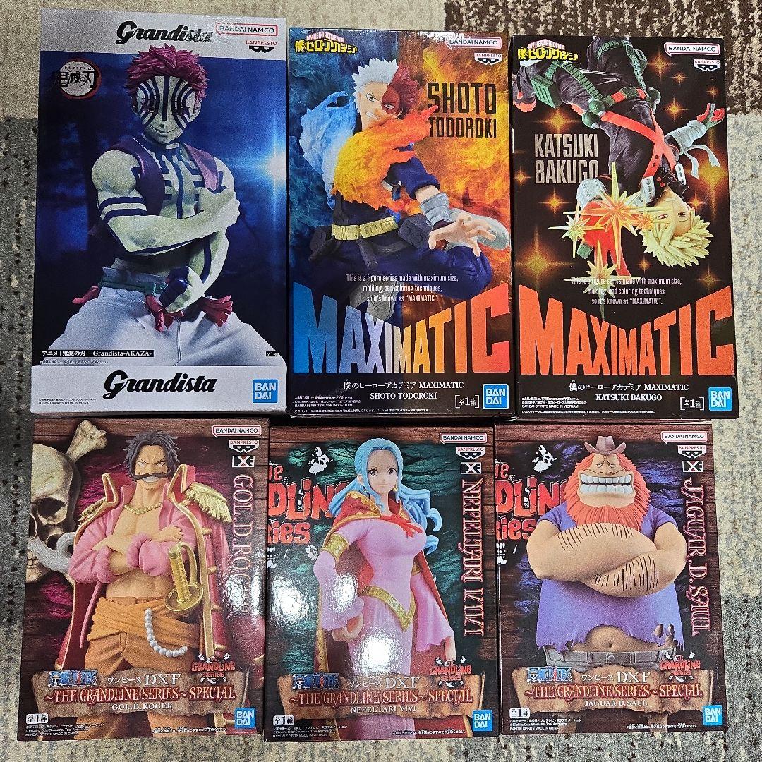 ジャンプ系 プライズフィギュア まとめ売り 6体セット - メルカリ