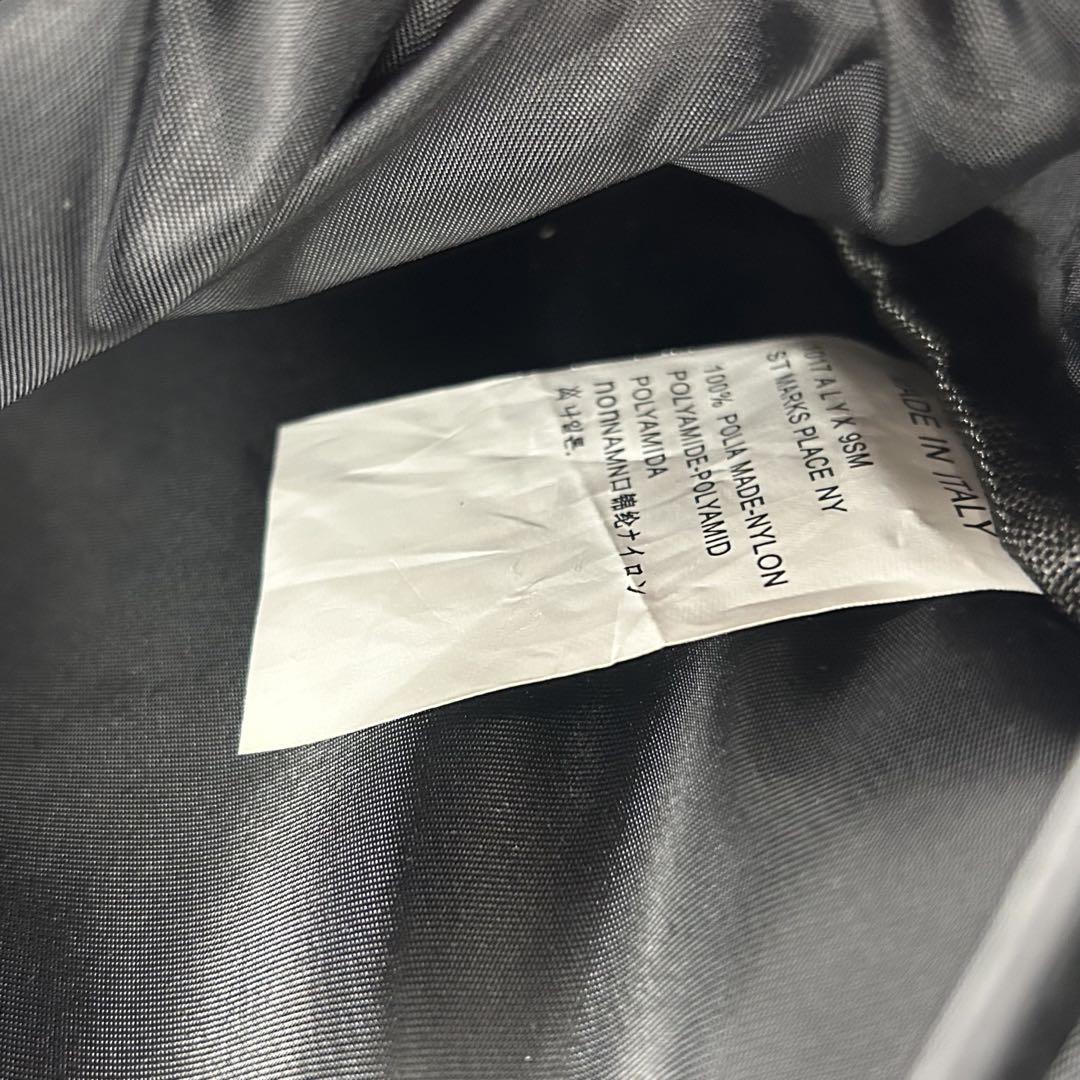 【正規品】1017 ALYX 9SM アリックス ロゴ ワンショルダーバッグ