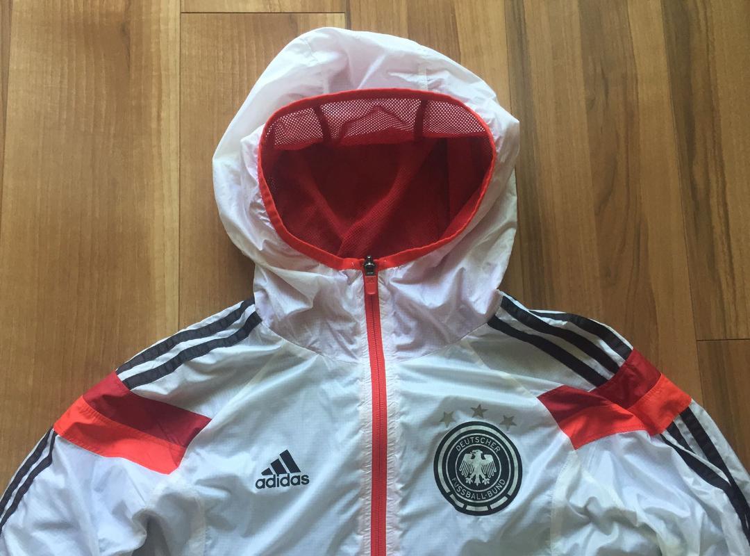 adidas ジップウインドブレーカー・サイズ M・「ドイツサッカー連盟」ロゴ
