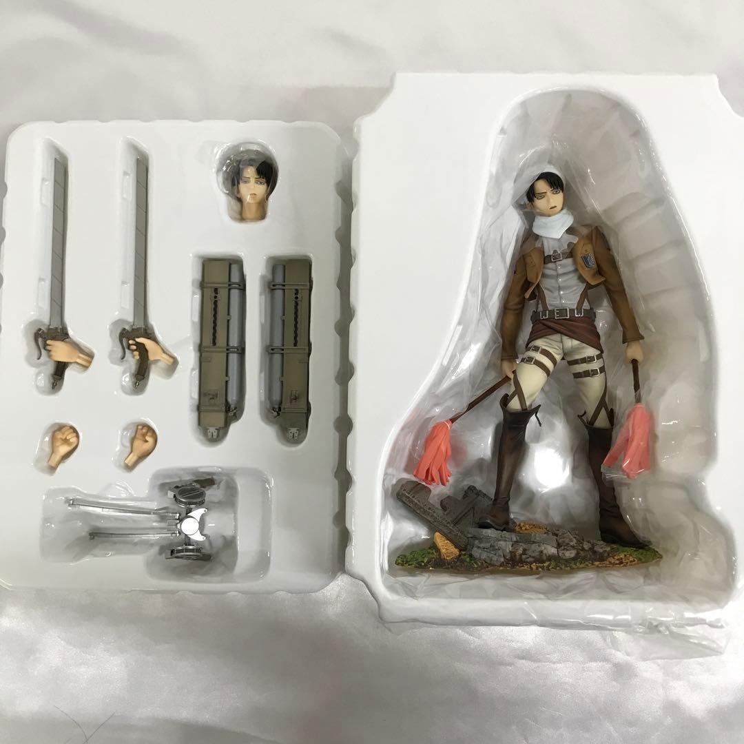 リヴァイ(お掃除版) 「進撃の巨人」 BRAVE-ACTシリーズ 1/8