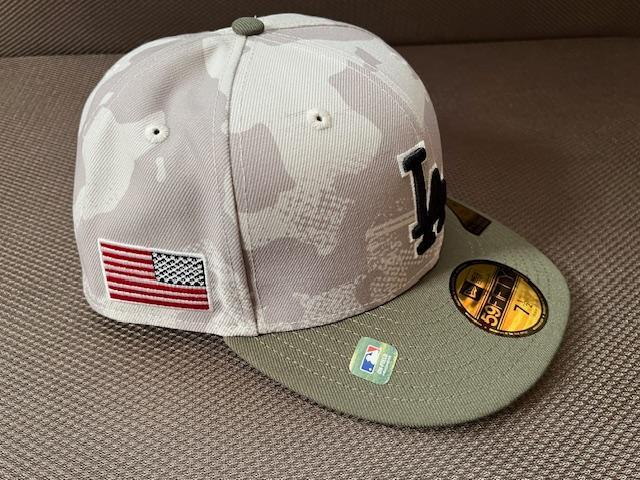 大谷翔平着用ドジャース Armed Forces Day59FIFTY7₋1/2