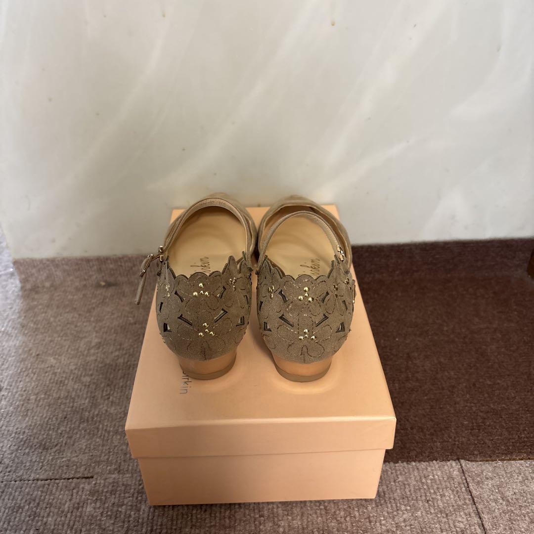 Bridget Birkin フラットシューズ 24.0cm ベージュ