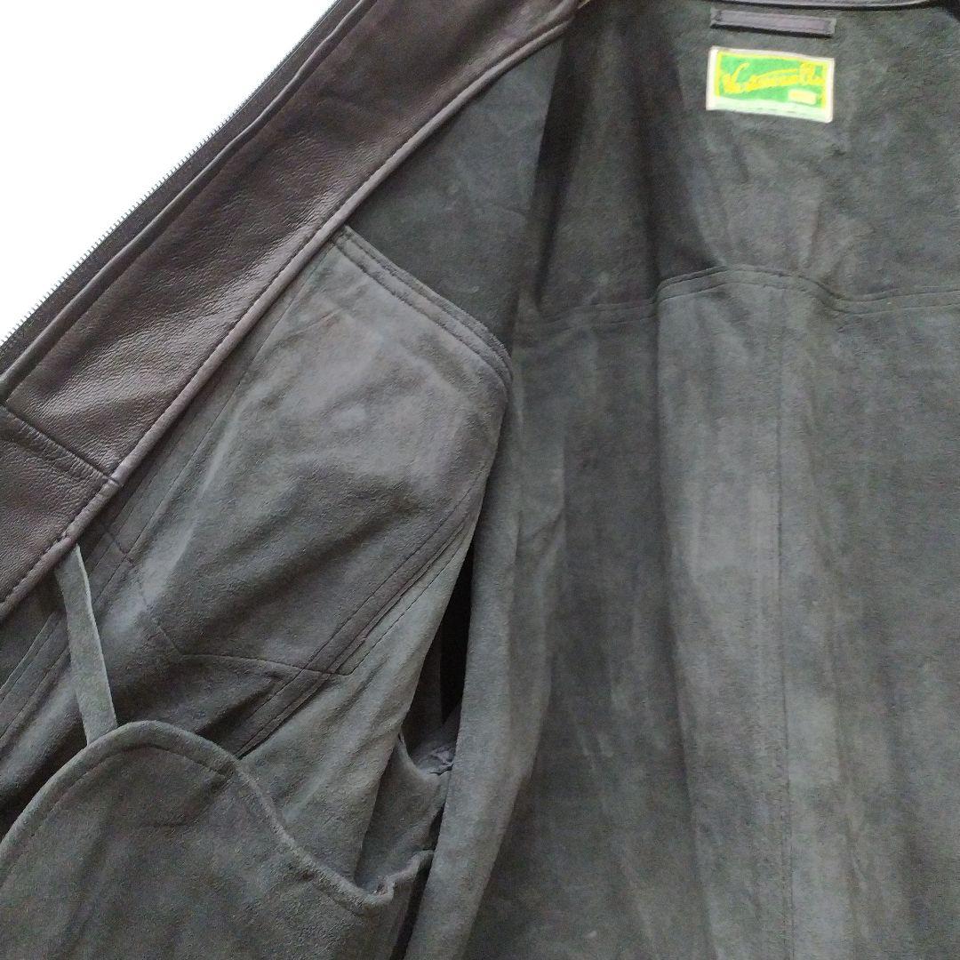 別注 レザートラックジャケット