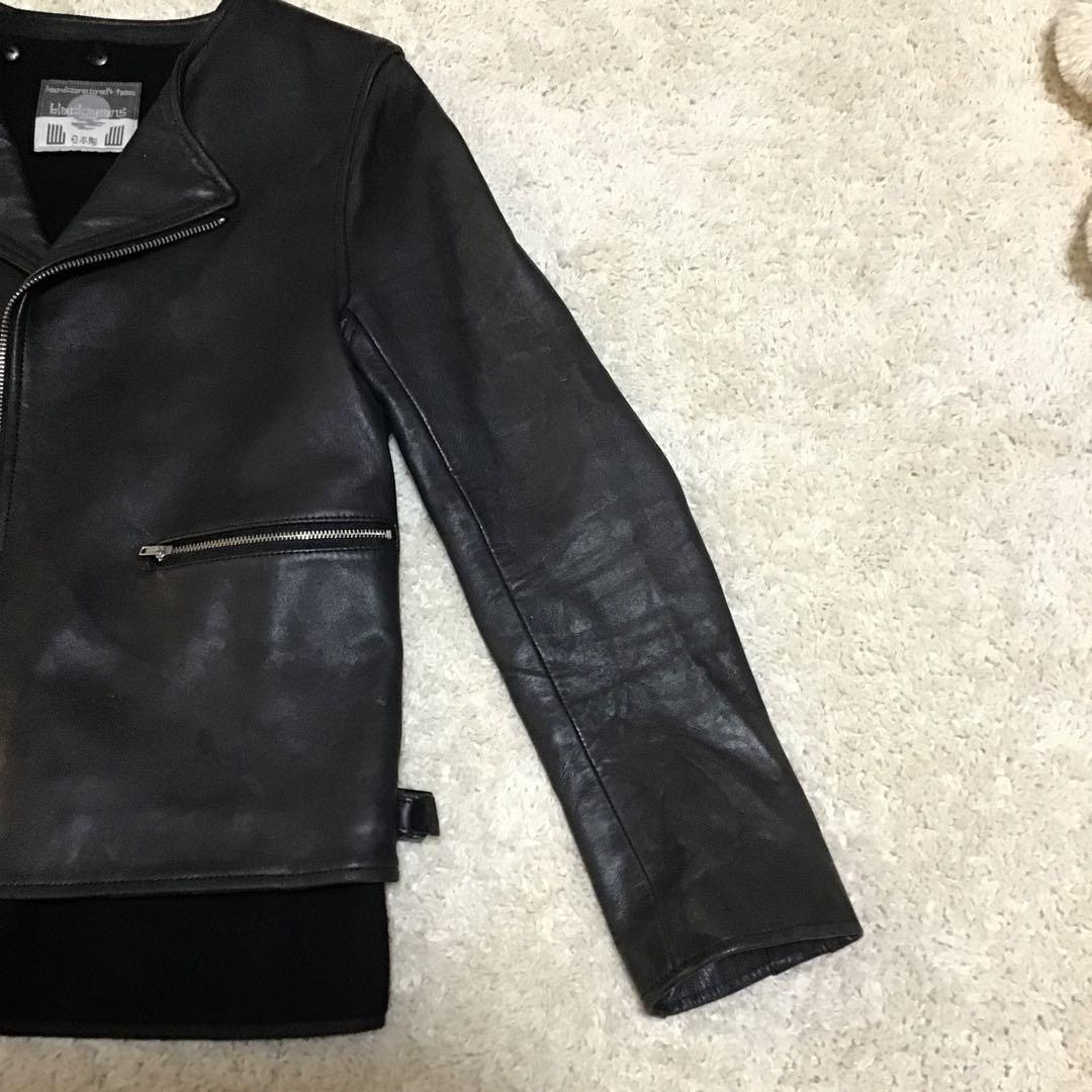 blackmeans ブラックミーンズ レザー ライダース size 2 美品 blackmeans ブラックミーンズ レザー ライダース size 2 美品