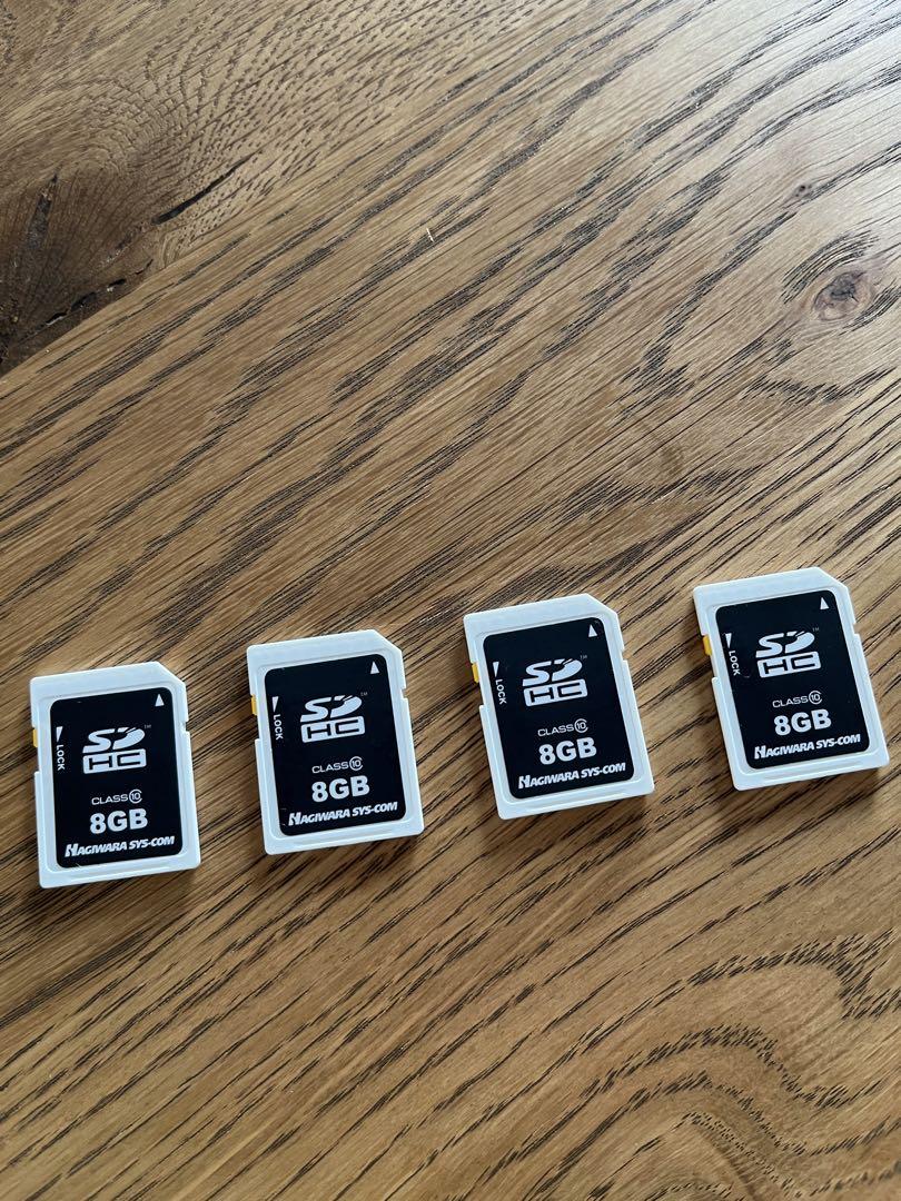 ハギワラ/SDカード8GB×4枚セット - メルカリ