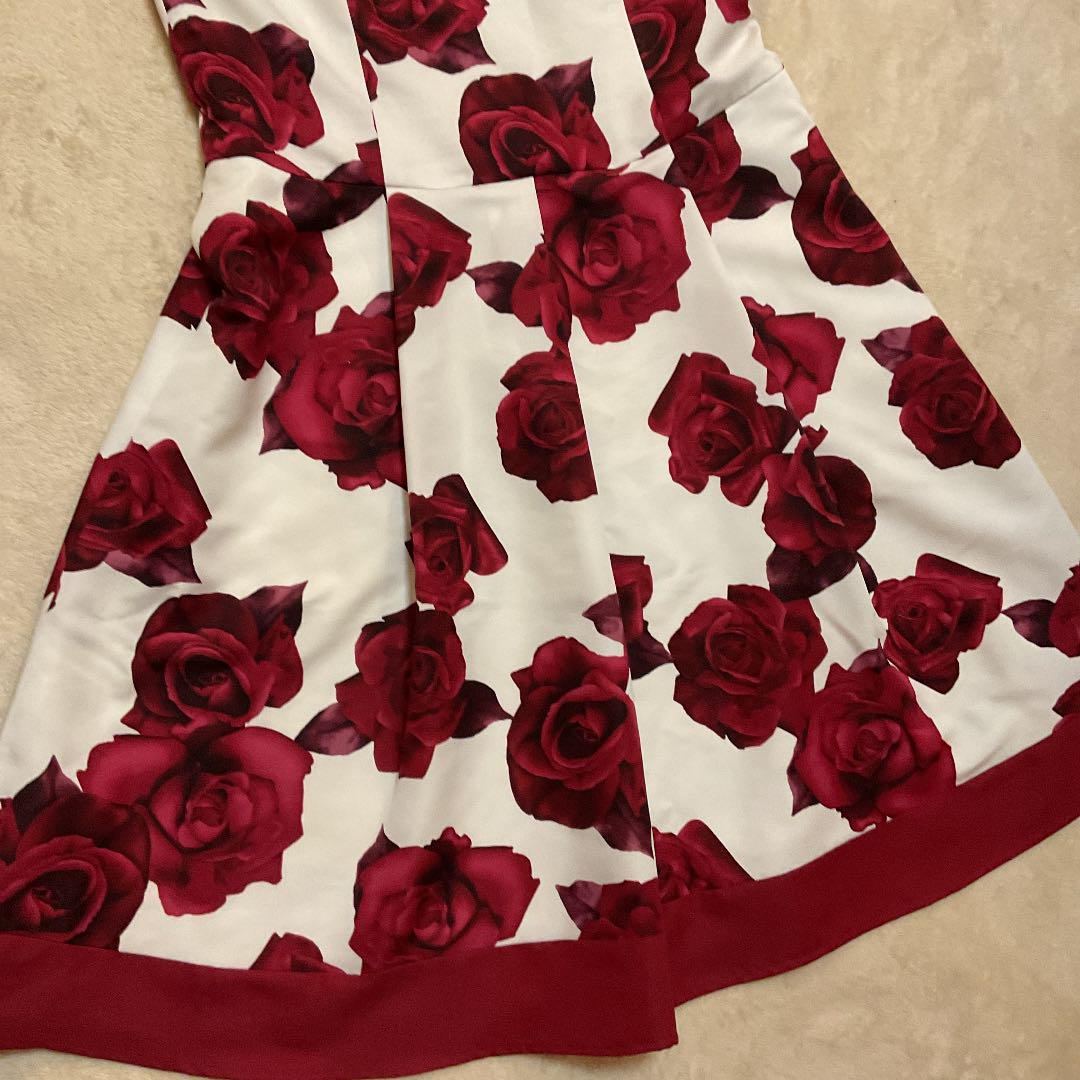 Tiara Tiara Rosecute 様専用です エムズグレイシー ひざ丈ワンピース 薔薇柄ワンピース Tiara Tiara Rosecute 様専用です エムズグレイシー ひざ丈ワンピース 薔薇柄ワンピース