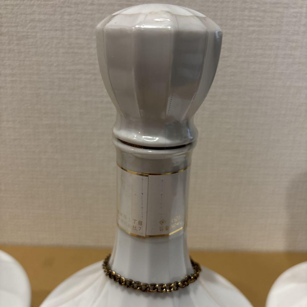 ニッカウイスキー　鶴　陶器ボトル　3点セット　未開封