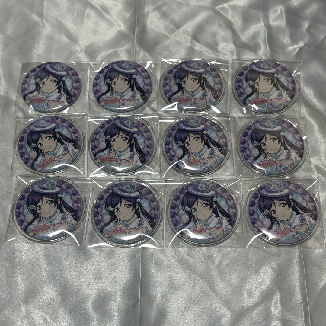 ラブライブ 缶バッジ エアコミケ スノーホワイト 東條希