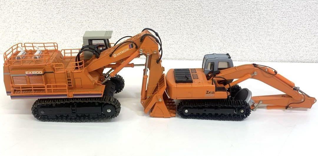 HITACHI ミニカー セット EX1800 ZAXIS200