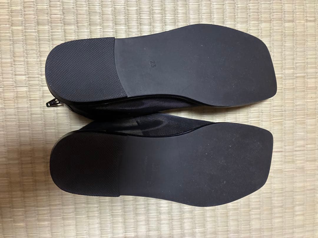 【未使用】MARW UNITED ARROWS チュールスクエアフラットシューズ