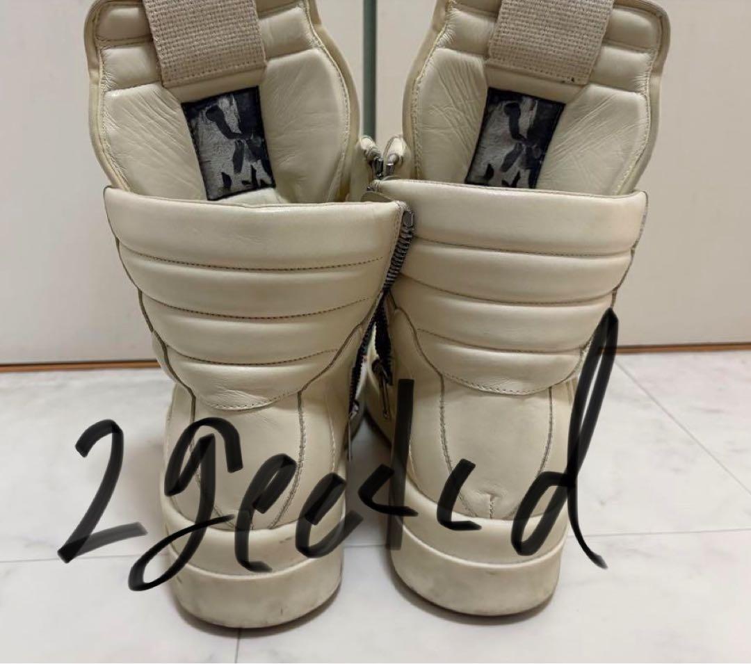 Rick owens geo basket Mega Bumper white Rick owens geo basket Mega Bumper white