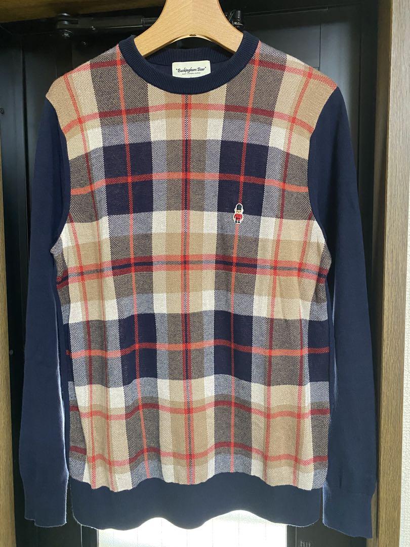 【美品】マッキントッシュフィロソフィー　トレーナー　ハウスチェック　メンズM