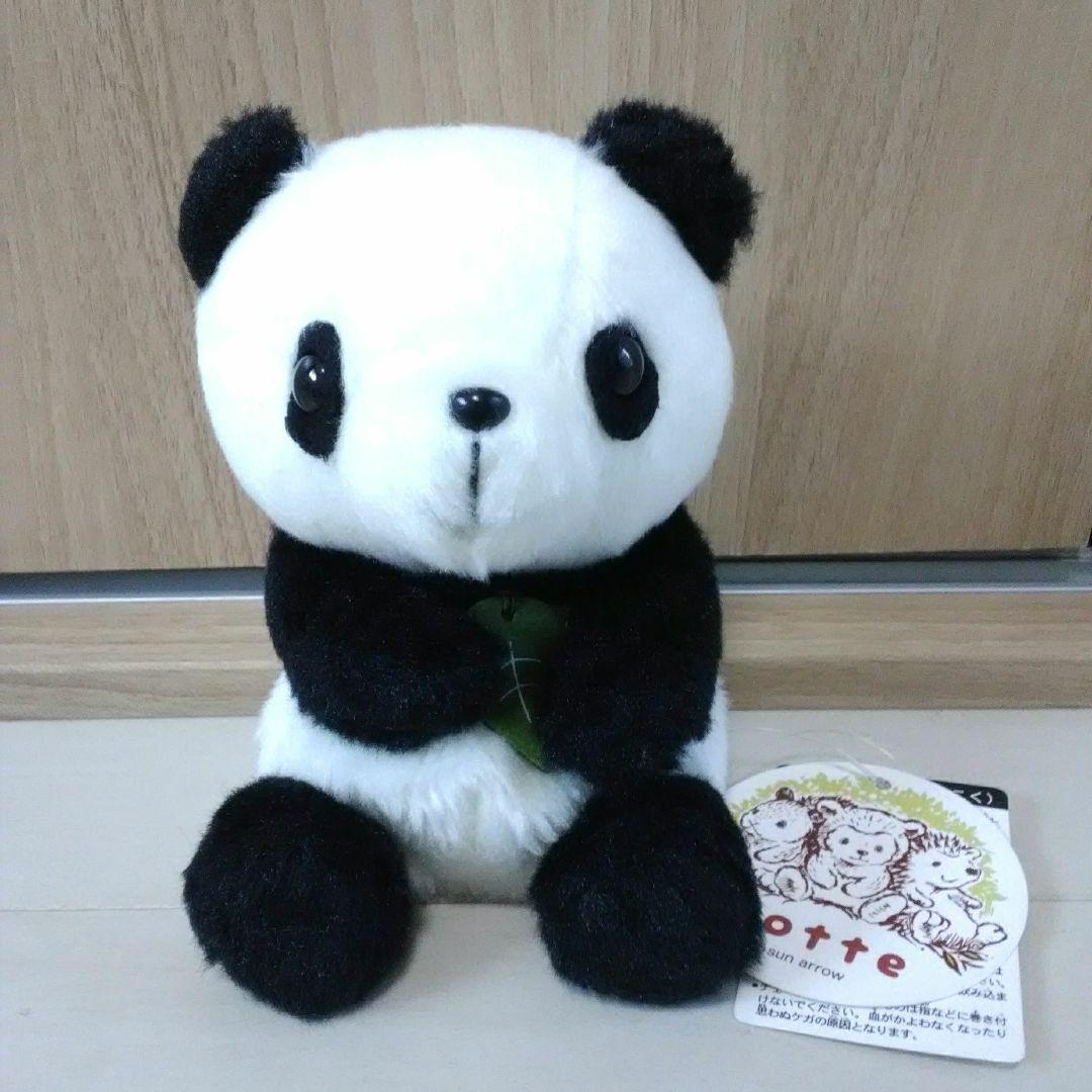 Potteパンダ ぬいぐるみ 送料無料 間もなく値上げ予定 メルカリ