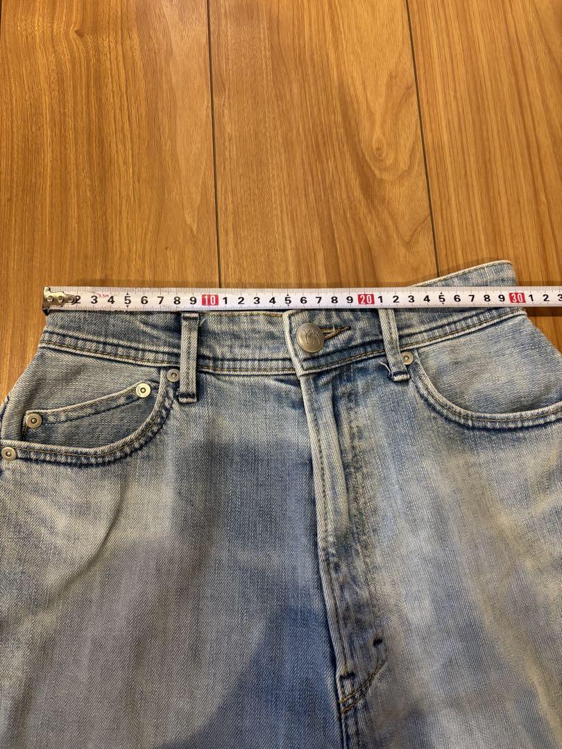 美品 YANUK JOAN 23 ルーズストレート色番FVS