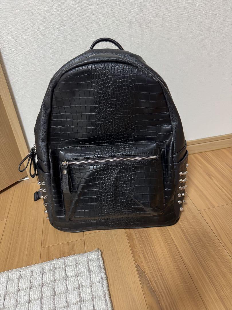 バッグ 00s croco leather studs backpack 00s croco leather studs backpack