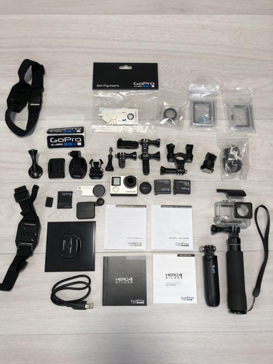55%割引 格安販売中 GoPro HERO4 silver その他 家電・スマホ・カメラ 今月中値下げします GoPro HERO4 新品未使用未開封品 SILVER ビデオカメラ