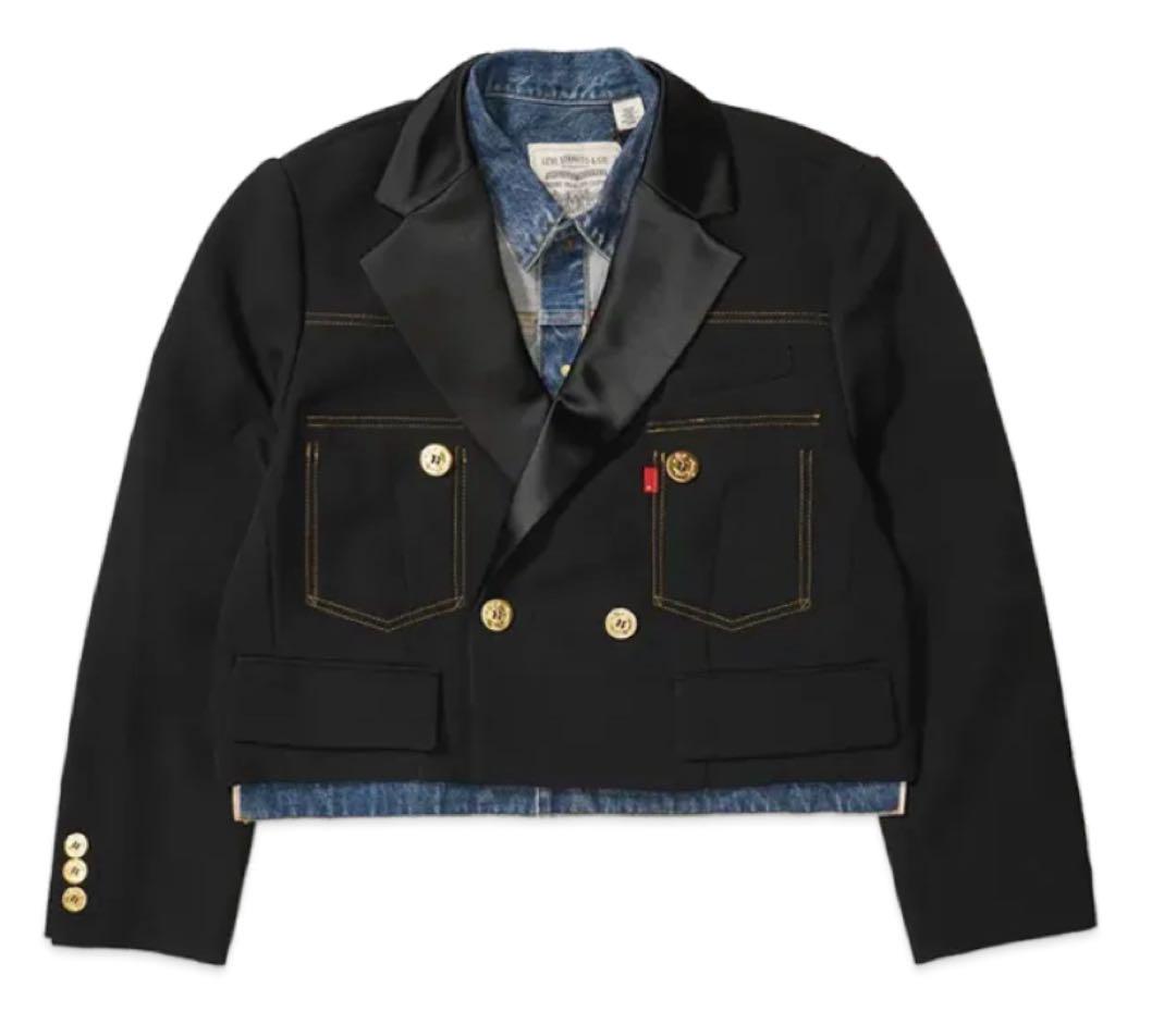 sacai x LEVI'S デニムジャケット　Lサイズ