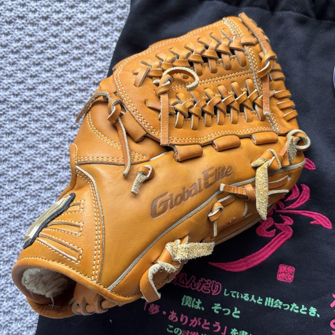 Mizuno Global Elite 野球グローブ オイル ブラシ　袋