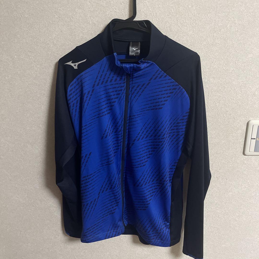 Mizuno ジップアップ長袖ウェア Lサイズ