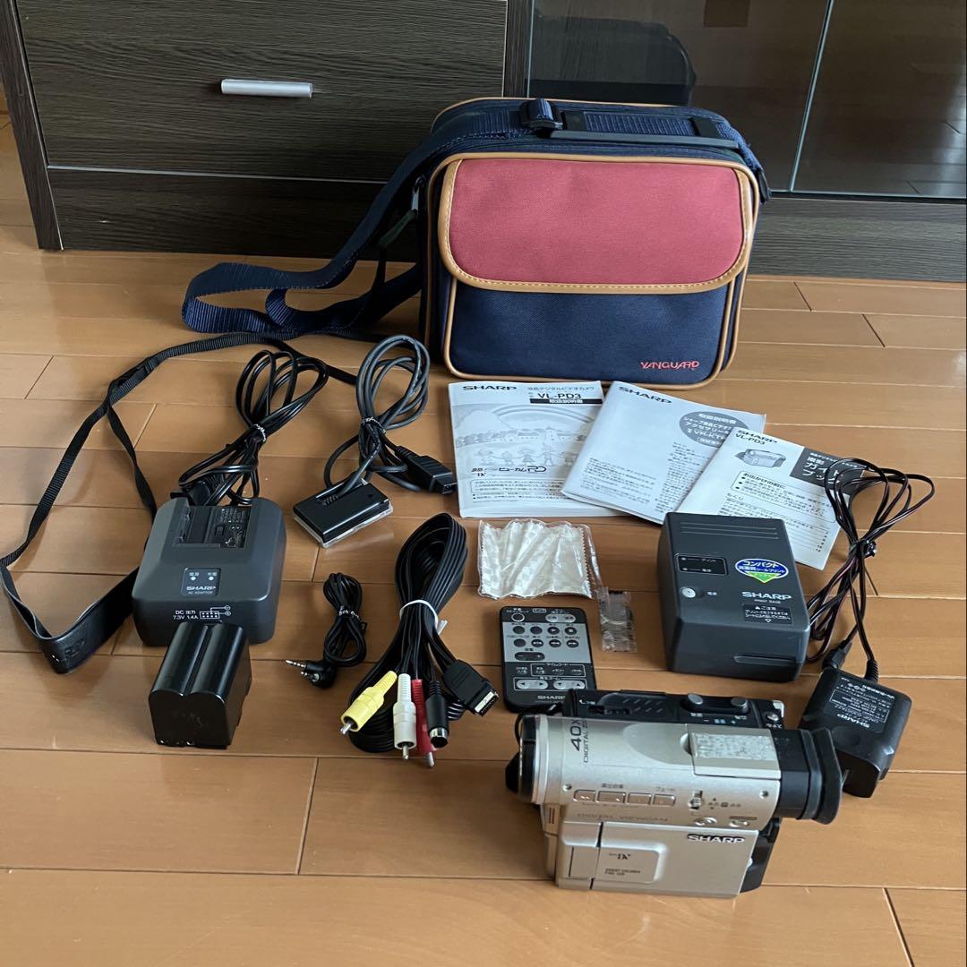 SHARP DIGITAL VIEWCAM Mini DV)[ジャンク品]