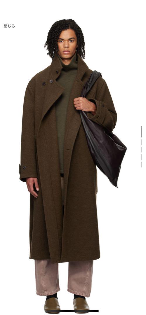 ルメール　ラップコート24aw ブラウン