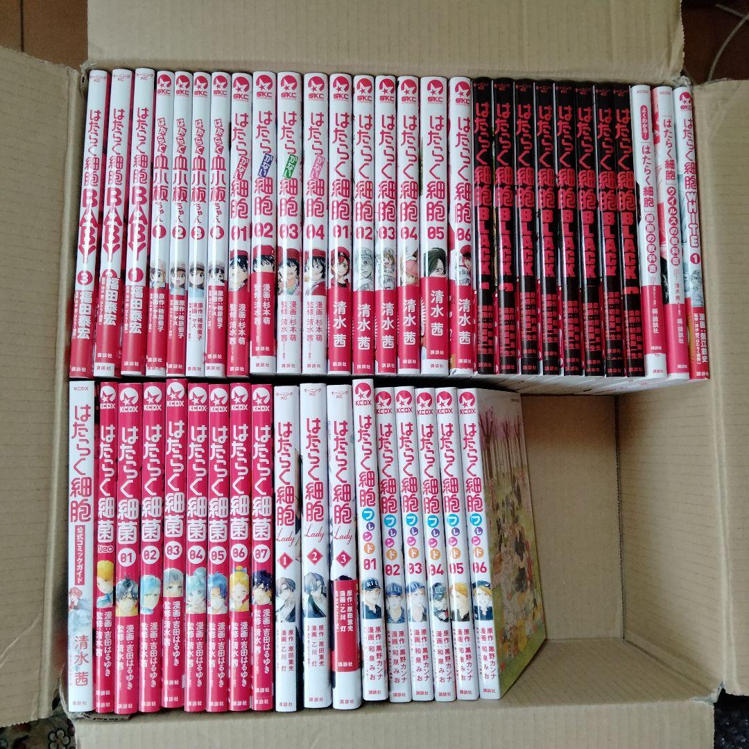 本物保証SALE みーまさん専用です 清水茜 46冊 4EtCY-m55728568937 働く細胞 豊富な即納