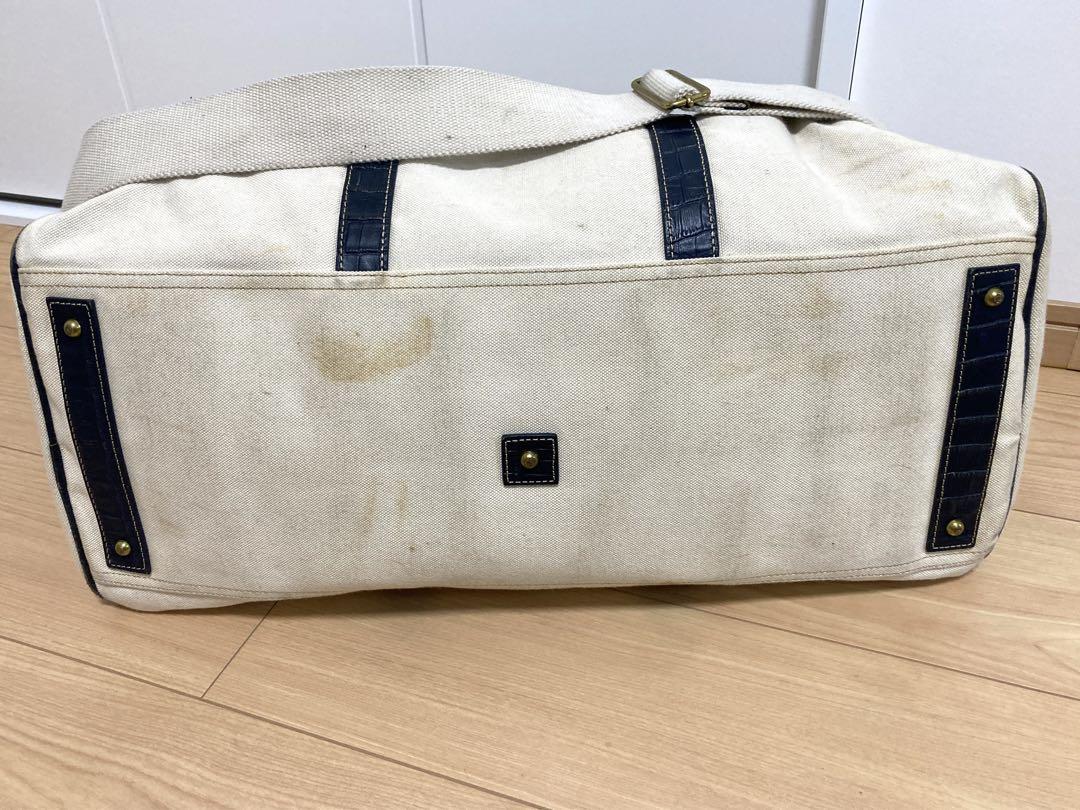 木の庄帆布　キノショウハンプ　帆布　ボストンバック