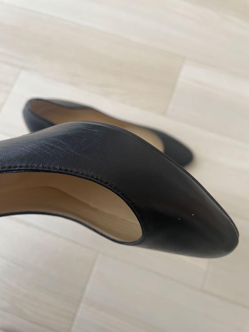 Jimmy choo レザーハイヒールパンプス