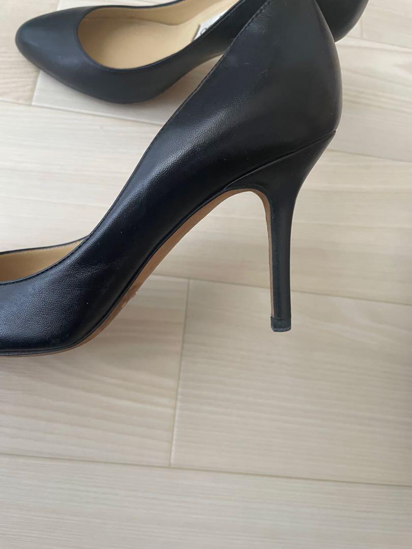 Jimmy choo レザーハイヒールパンプス