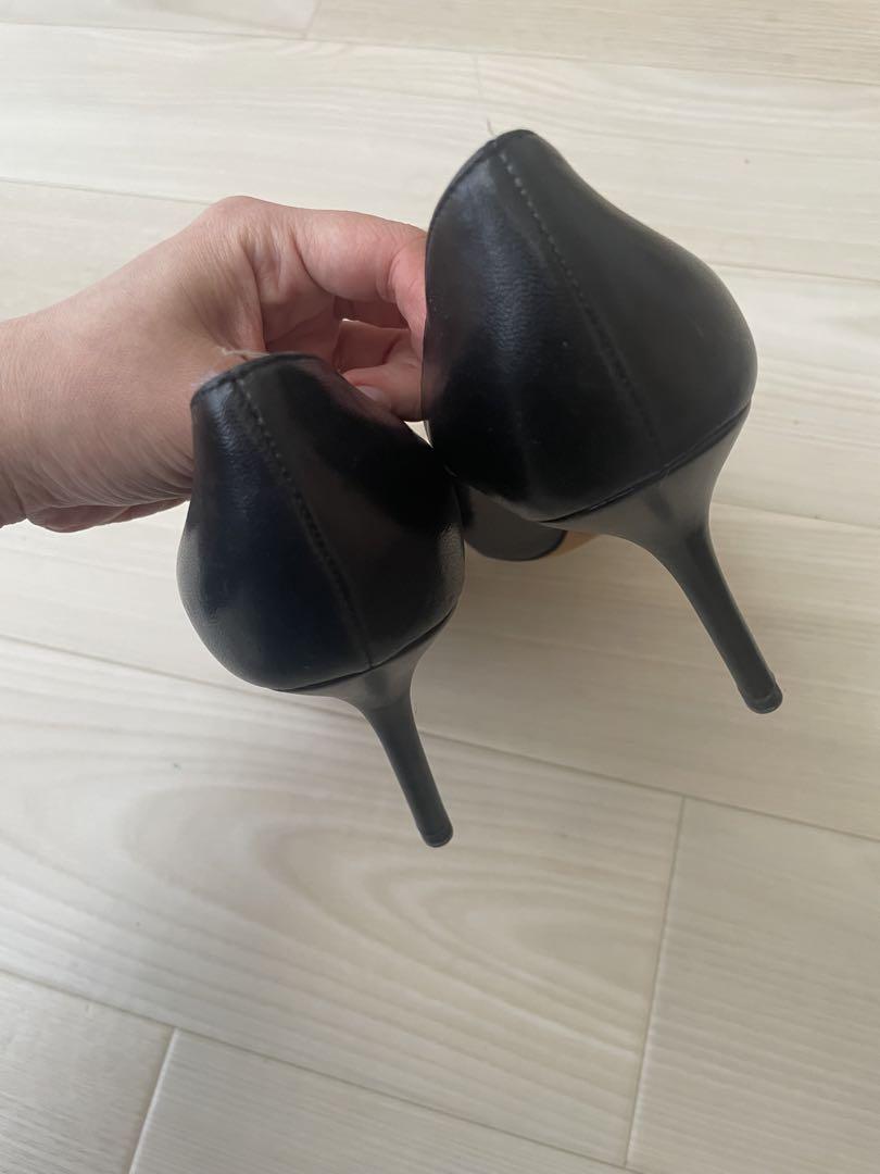 Jimmy choo レザーハイヒールパンプス