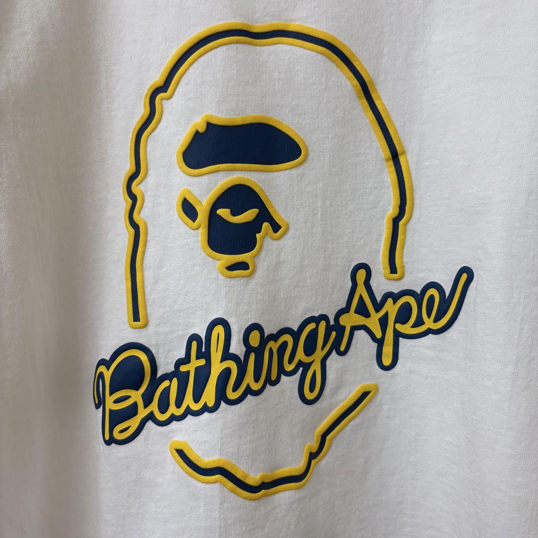 【激レア】A BATHING APE ベイプ　Tシャツ　ゆるだぼ　完売モデル 激レア】A BATHING APE ベイプ Tシャツ ゆるだぼ 完売モデル 黒